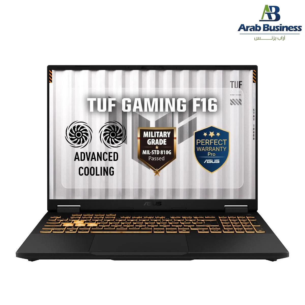 ASUS TUF Gaming F16 FX608JMI-TU657W - Core i7 14650HX-16GB DDR5-512GB SSD-RTX 5060 8GB GDDR7 -16 FHD+ 144HZ-Win11 - Jaeger Gray - 90NR0NB1-M00D50