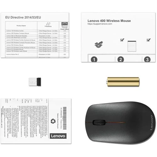 LENOVO 400 WIRELESS MOUSE