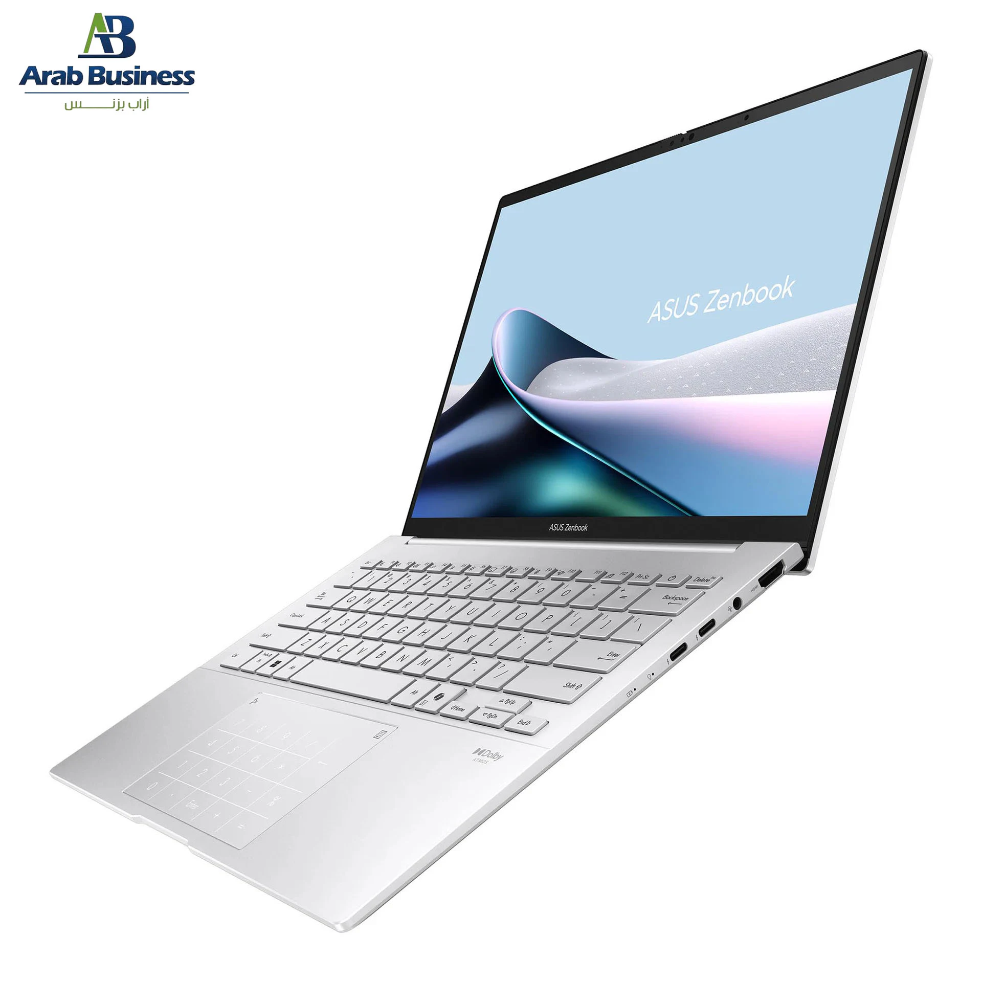 ASUS Zenbook 14 OLED UX3405CA-SU157W Core Ultra 7 255H / 16GB RAM / 512GB SSD / Intel Arc / 14" 3K 120Hz Touch / Windows 11 – Foggy Silver