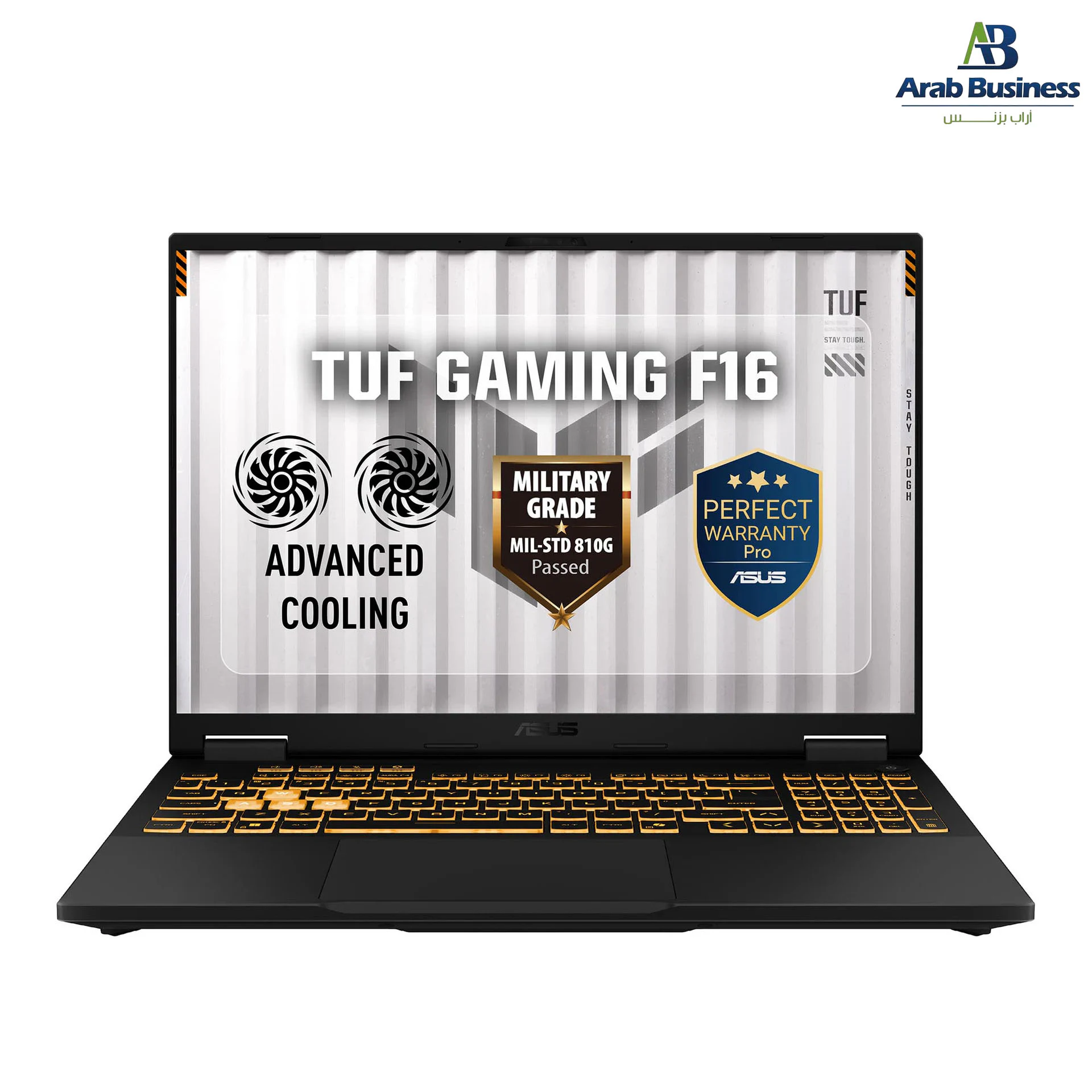 ASUS TUF Gaming F16 FX608JHR-RV057W Gaming Laptop, Intel Core i7 14650HX, 16GB RAM 512GB SSD, RTX 5050 8GB, 16” WUXGA 165Hz, Win11 - 90NR0NA1-M002U0