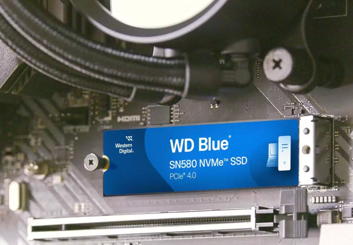 WD BLUE SN580 NVME SSD PCIe GEN4 1TB 4150MB/S