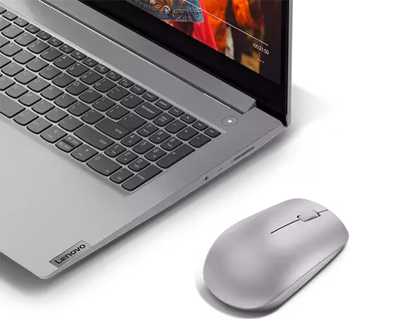 LENOVO 530 WIRELESS MOUSE - PLATINUM GREY - WITH BATTERY