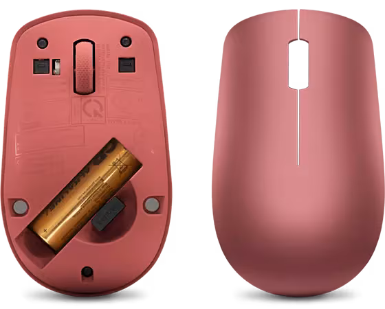 LENOVO 530 WIRELESS MOUSE - CHERRY RED - WITH BATTERY