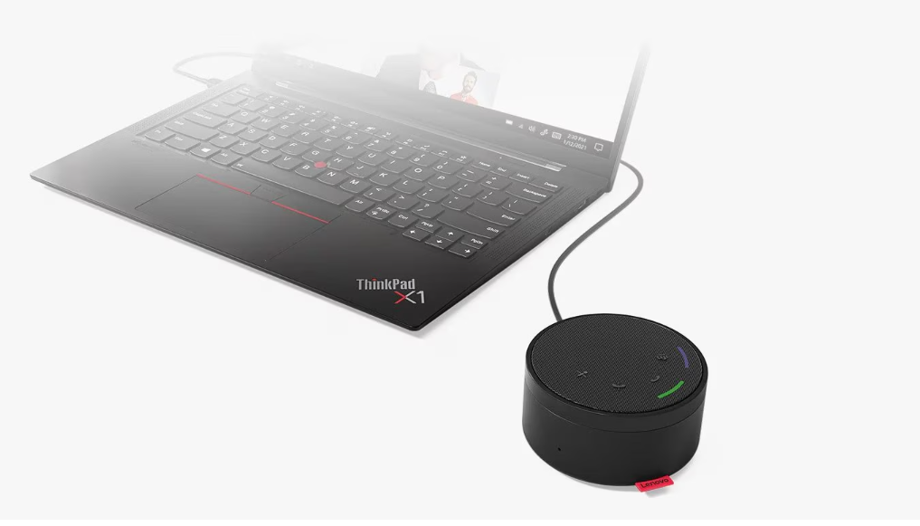 Lenovo Go Wired Speakerphone Enterprise-grade conferencing meets remote-first design.